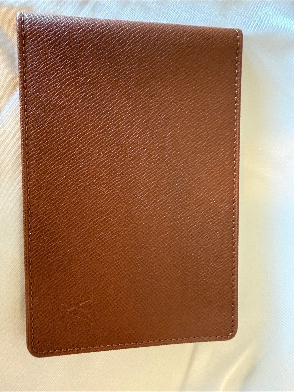 Authentic Louis Vuitton Brown Taiga Leather Card Holder Wallet, NWOT